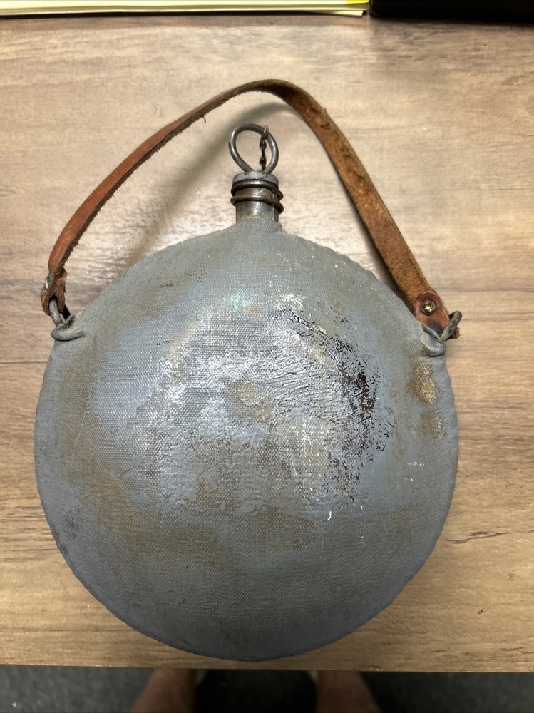 Antique US Military Canteen Flask
