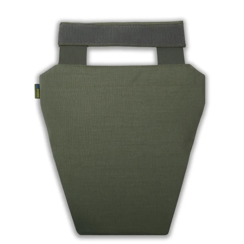 Ukrainian Groin Protector Apronr Olive Ballistic Panel Level 1 UHMWPE Armor