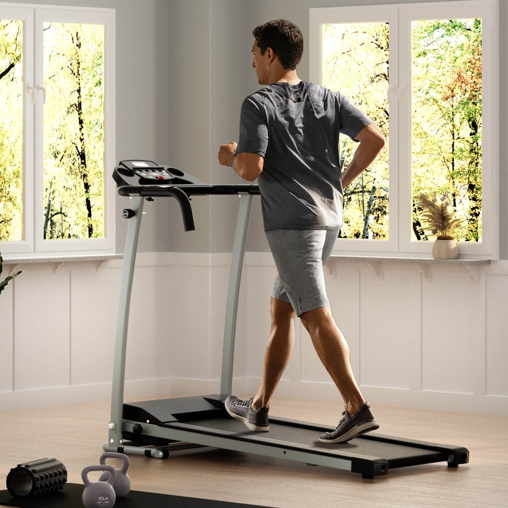 800W Foldable Treadmill Electric Motorized Power Home Workout Running Machine