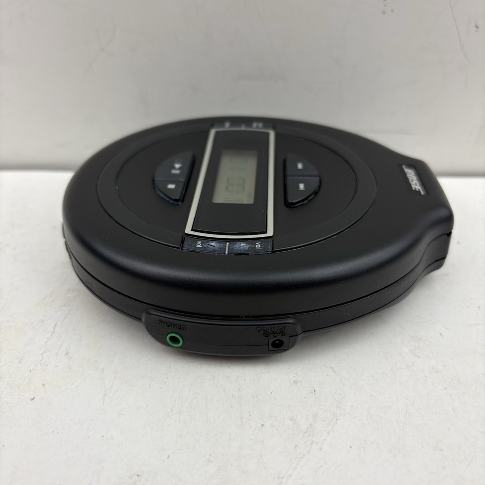 Bose PM-1 Personal Portable Anti-Skip CD Player Black Tested Working