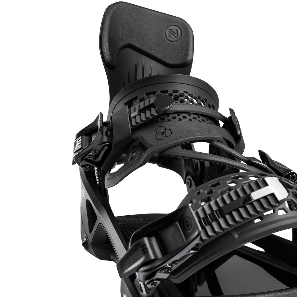 2026 NIDECKER LT Supermatic Step-In Snowboard Bindings Black