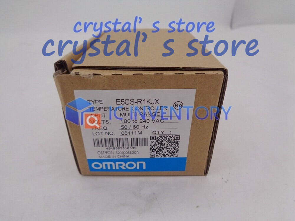 NEW TEMPERATURE CONTROL UNIT OMRON TEMPERATURE CONTROLLER E5CS-R1KJX E5CSR1KJX