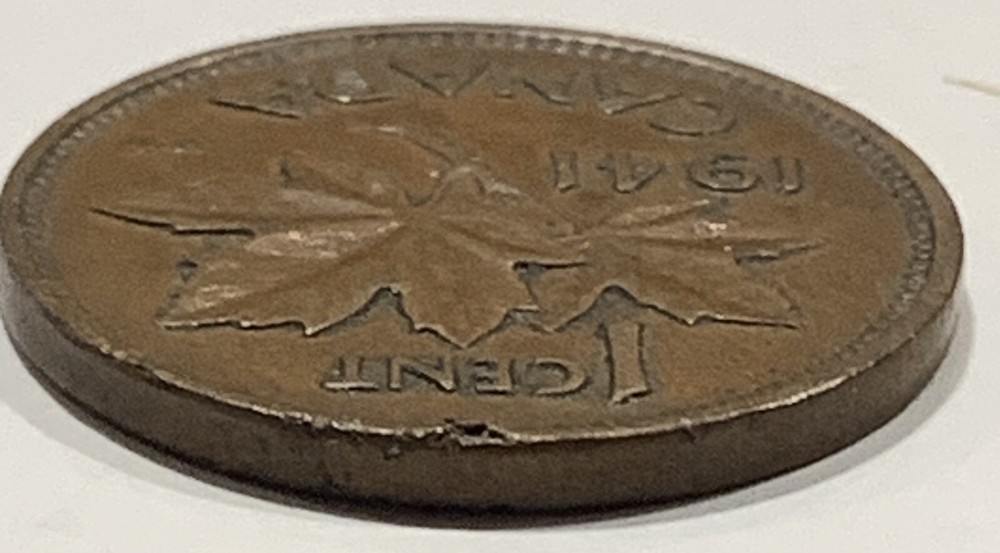1941 Canada 1 Cent George VI