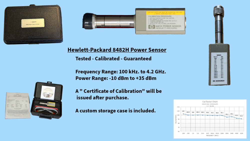 Agilent E4418B EPM RF Power Meter System | 8482H Sensor | E9288A Cable