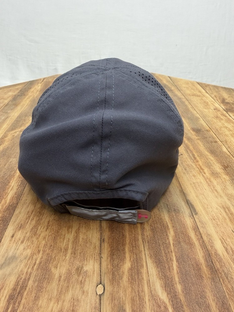 Hind Dark Gray Adjustable Breathable Lightweight Baseball Cap One Size Running