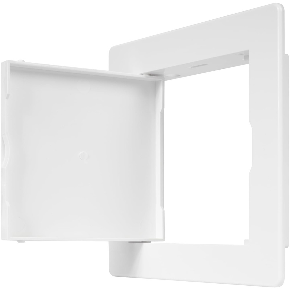 4" x 4" White Plastic Access Panel. Service Shaft Door Panel. Plumbing, Elect...
