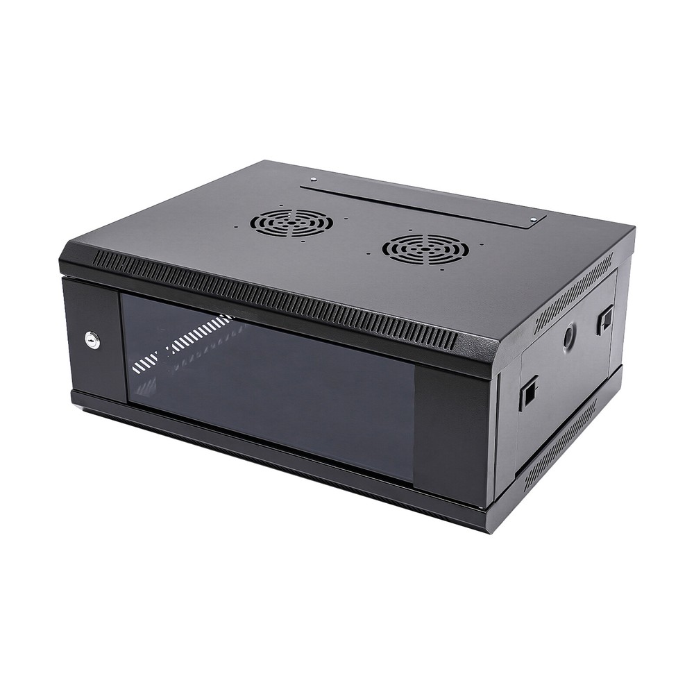 4U Server Cabinet Case Wall Mount Network Server Data Cabinet Enclosure Rack