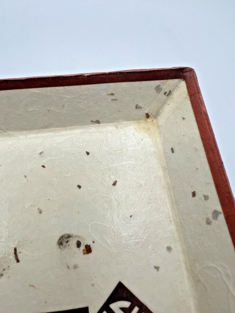 Vintage Korean MCM Rectangular Speckled Cream Tray