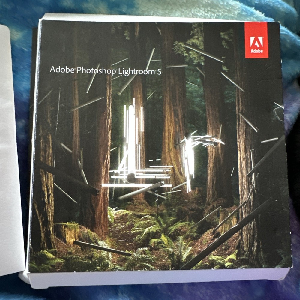 Adobe Photoshop Lightroom 5 Upgrade Software DVD w/ Redemption Code