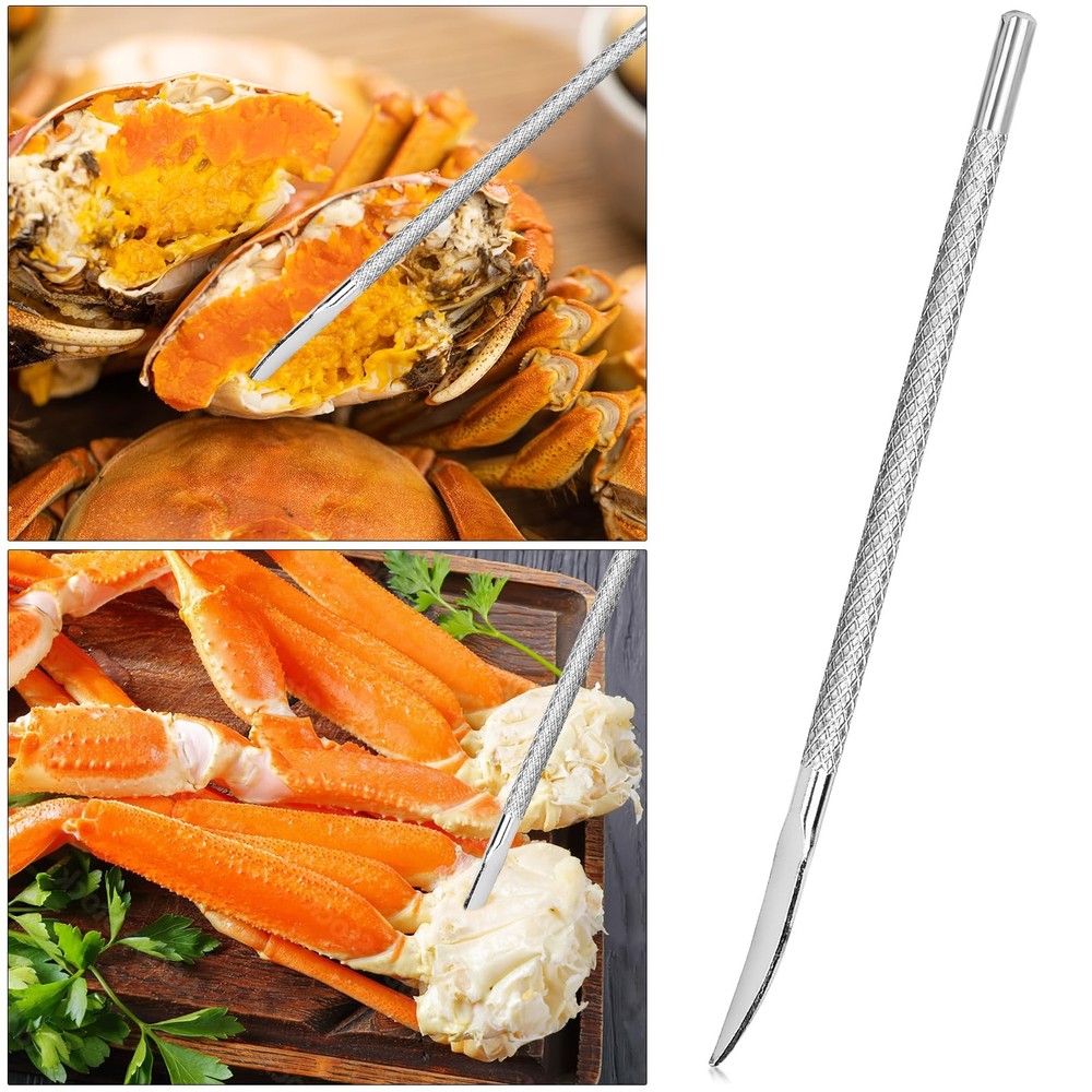 Classic Nutcracker Set Pecan Walnut Nut Cracker Tool Lobster Silver Universal