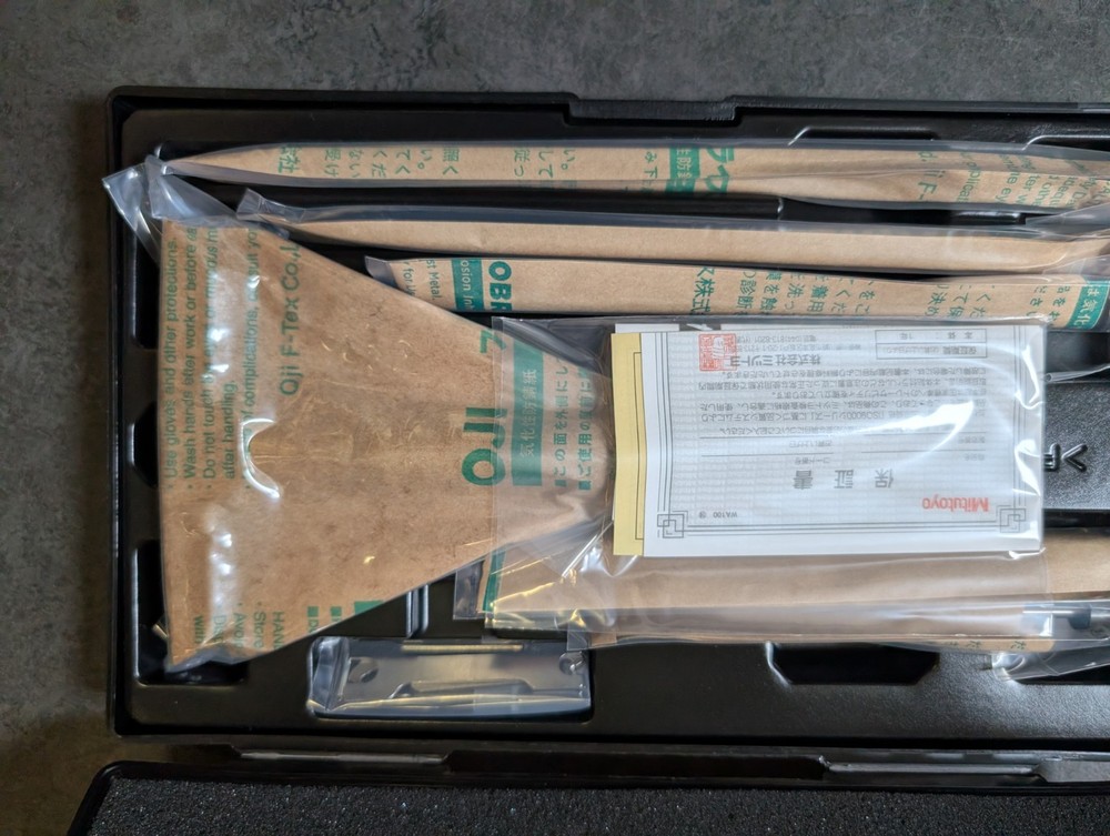 mitutoyo depth micrometer 0-6"