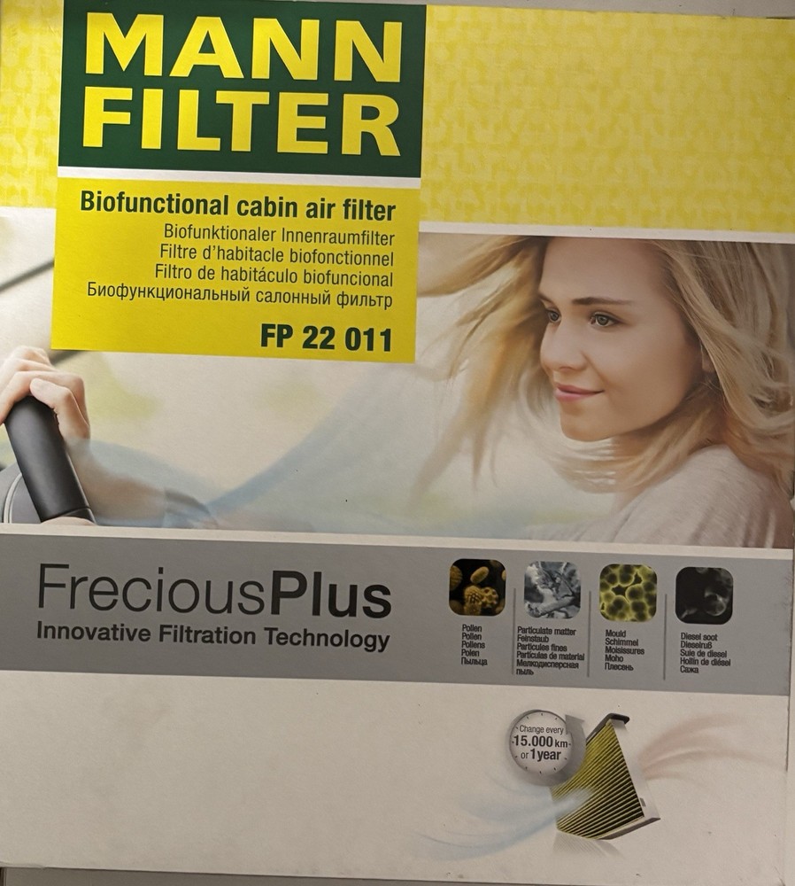 MANN FP22011 CABIN FILTER