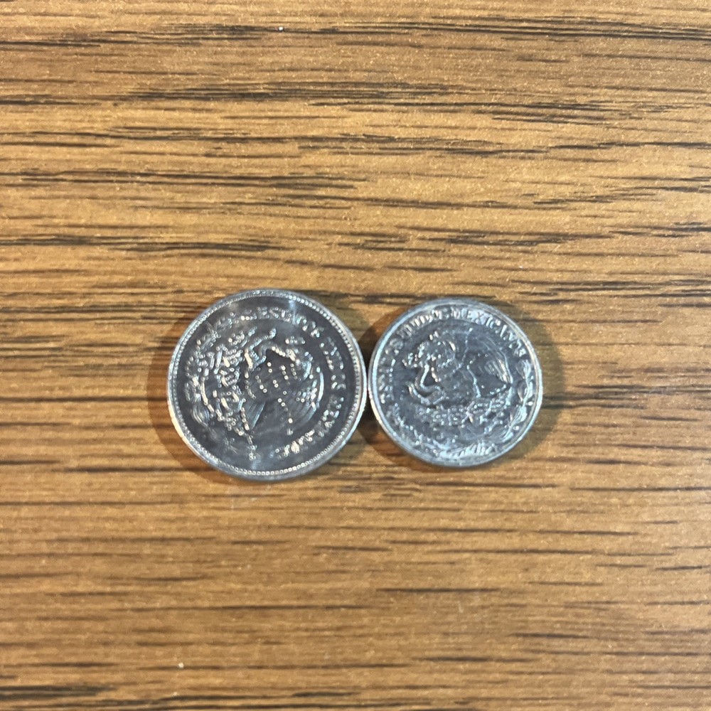 2-Mexico 5 Centavos 1958, Coin, Inv#E757