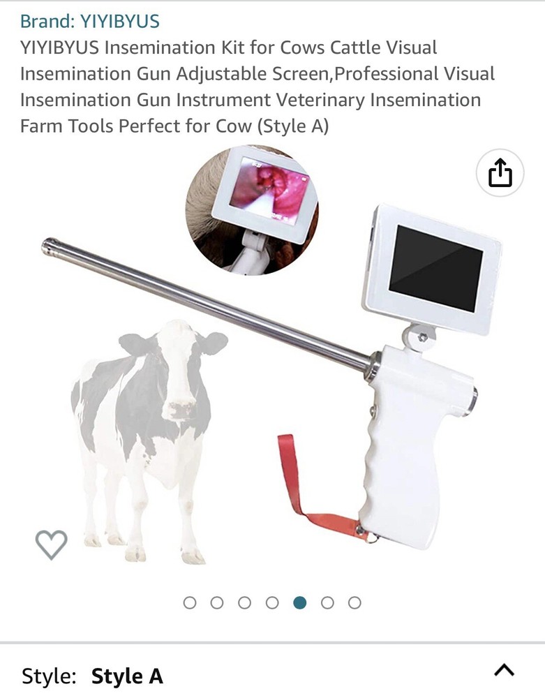 artificial insemination cattle Camera kit