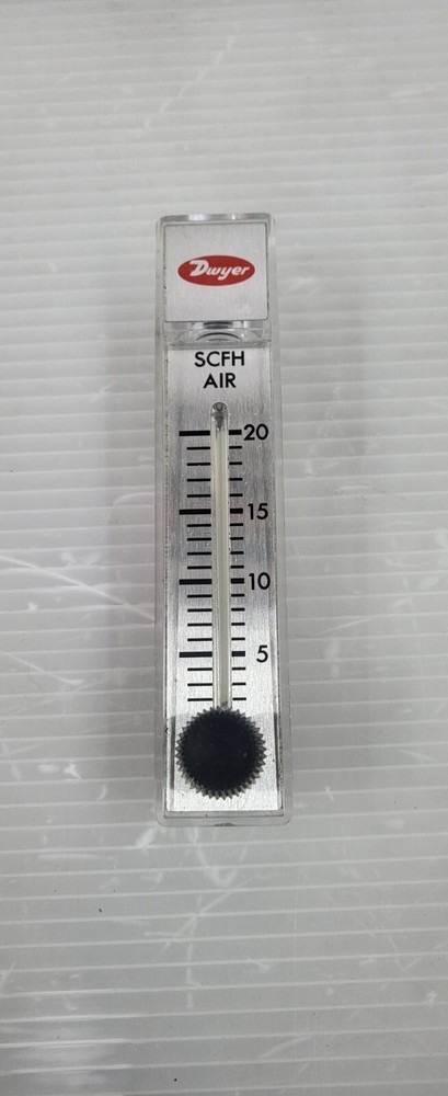 DWYER FLOWMETER 0-20 SCCM AIR BIN#18