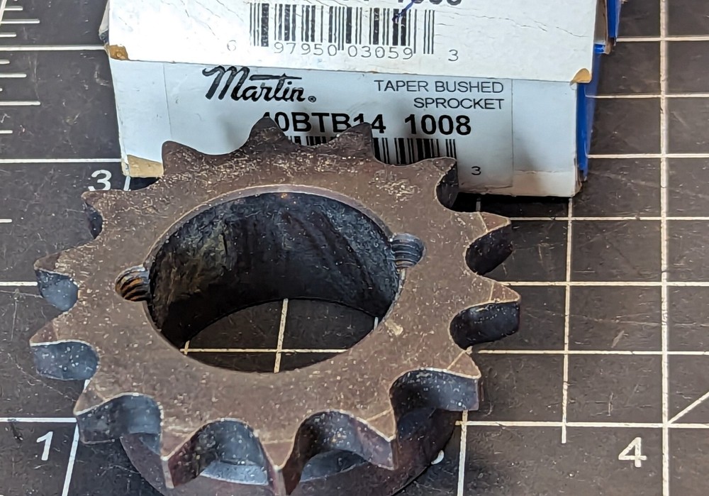 40BTB14 1008 Martin Roller Chain Sprocket