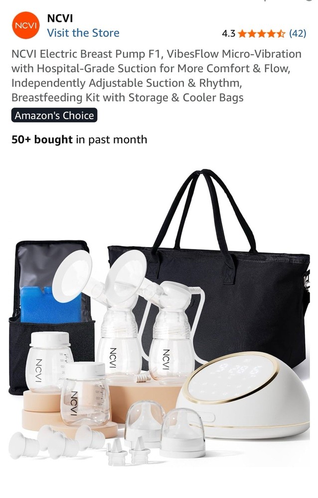 Electric Double Wearable Breast Pump