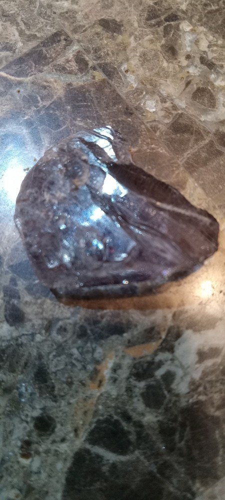 Pleochroic Axinite mineral specimen