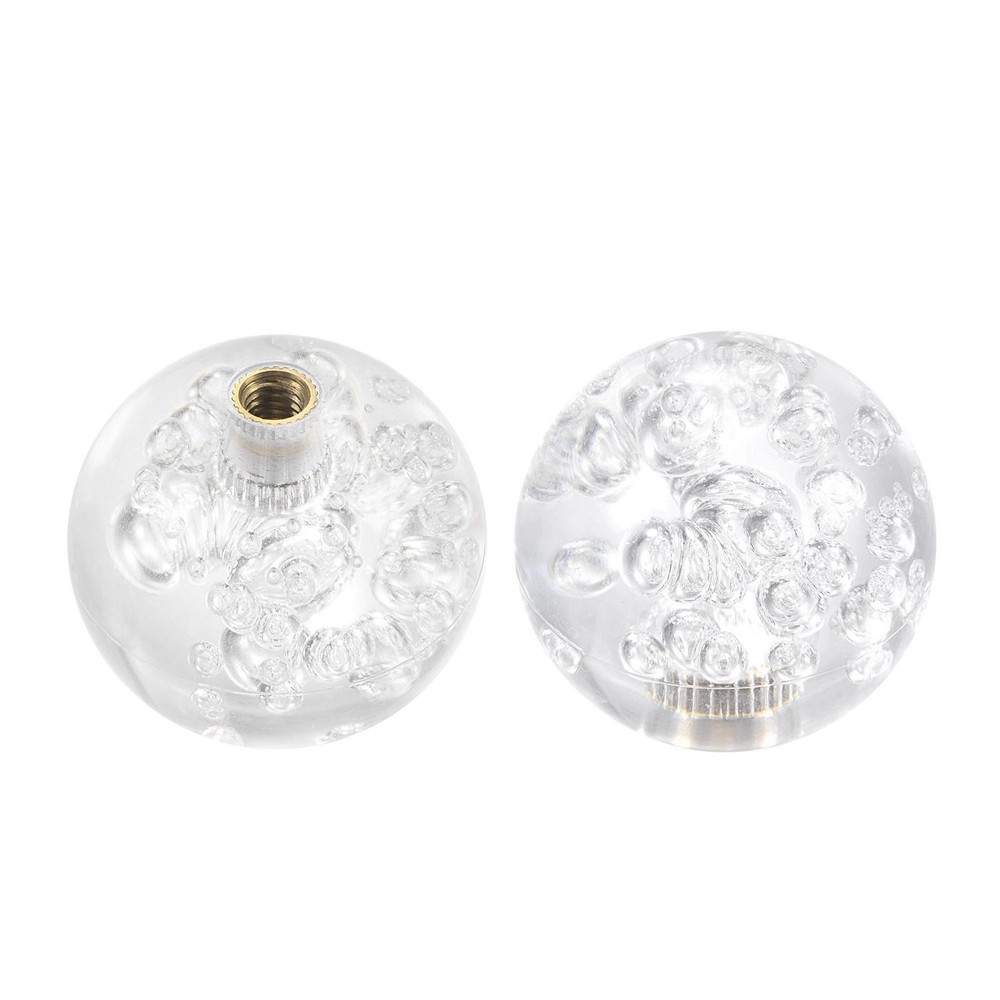 Top Handle Ball Head Joystick M6 Clear 2 Pack