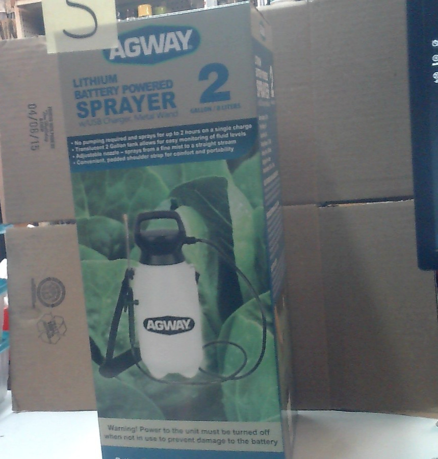 AGWAY 2 GALLON LITHIUM POWERED SPRAYER