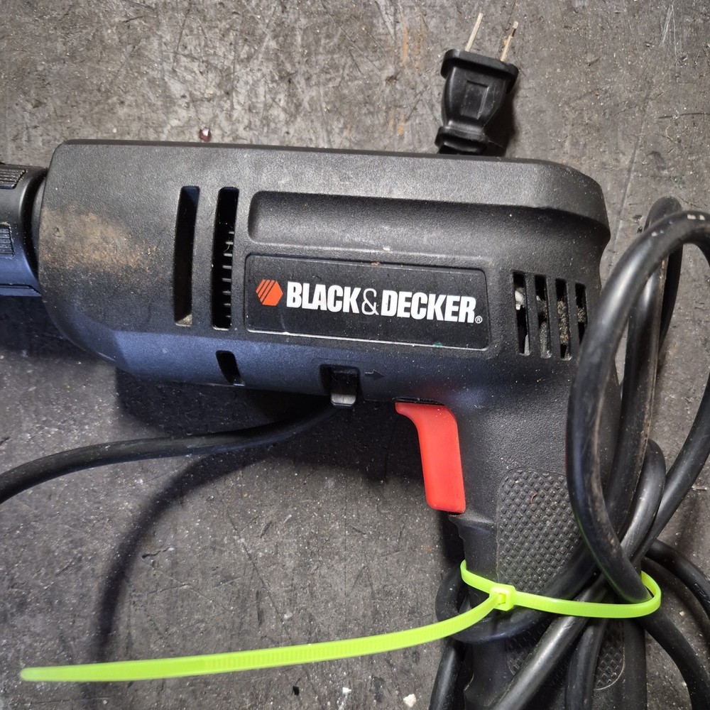 Black& Decker Corded Drill.