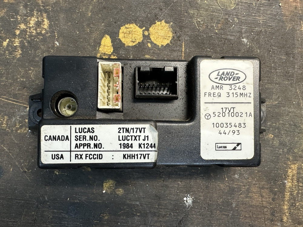 1995 Range Rover Classic Alarm Security Module AMR3248