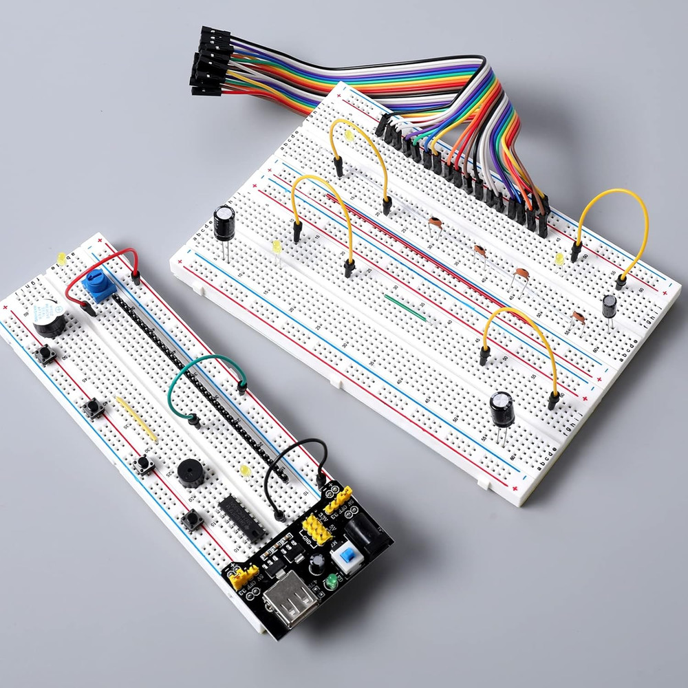 3 Set of Solderless Prototype Breadboard 830 Tie Points Breadboard