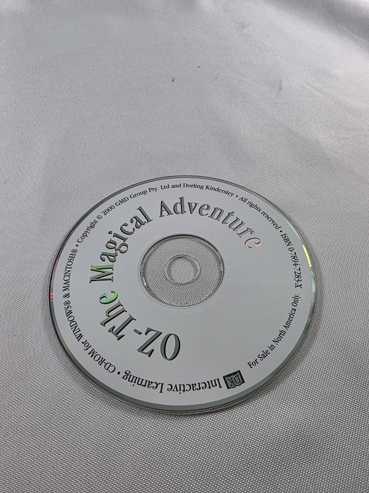 OZ: The Magical Adventure (CD-ROM, 2000) DK Interactive Learning - Disc ONLY