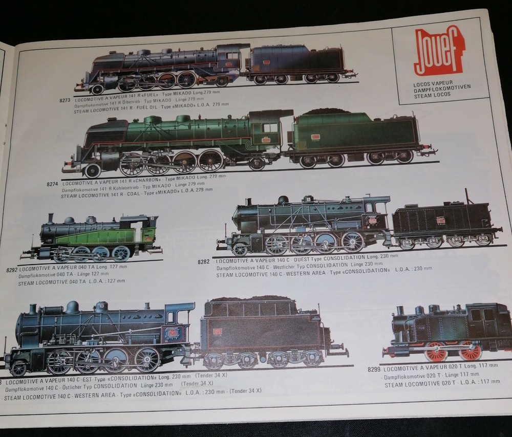 Catalogue Jouef HO 1976