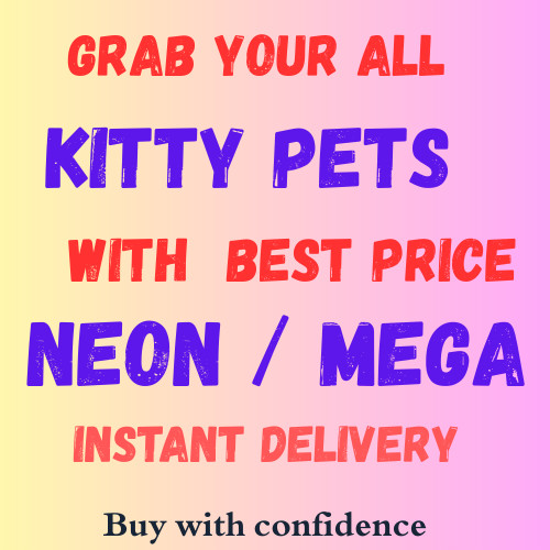 2D Kitty - Adopt Today Bundle Listing