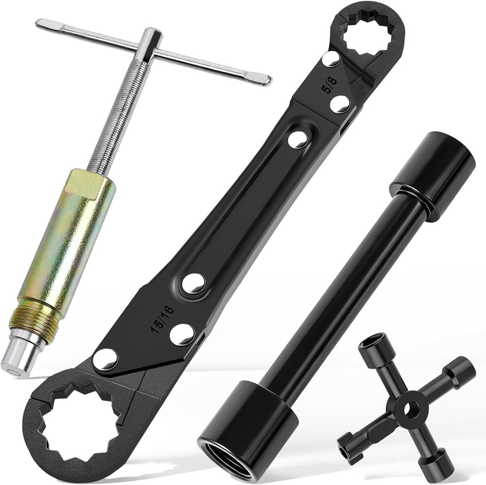 Plumbing Tools, Angle Stop Removal Tool with Compression Sleeve Puller Tool 1/2,