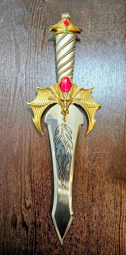 Franklin Mint Dragon's Fire Dagger by Greg Hildebrandt