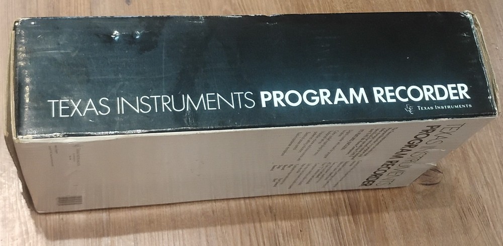 1982 Texas Intruments Program Cassette Recorder Model PHP2700