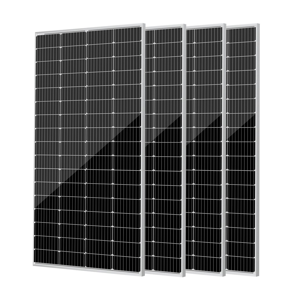 Open Box-HQST 200 Watt Solar Panel, 9BB Monocrystalline Solar Panels