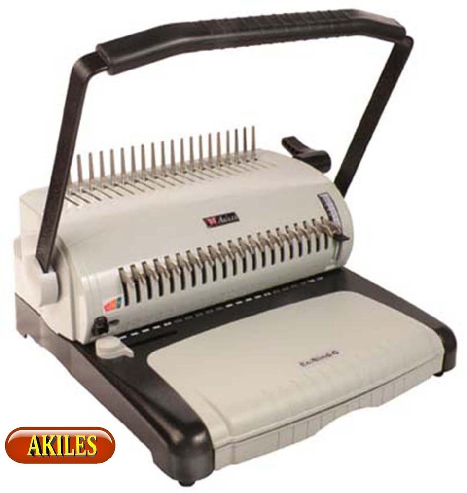 Akiles EcoBind-C Comb Binding Machine & Punch 12-inch [New]
