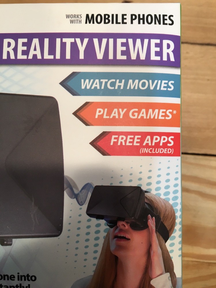 ELECTRONIC NECESSITIES VIRTUAL REALITY VIEWER 3D GLASSES MASK