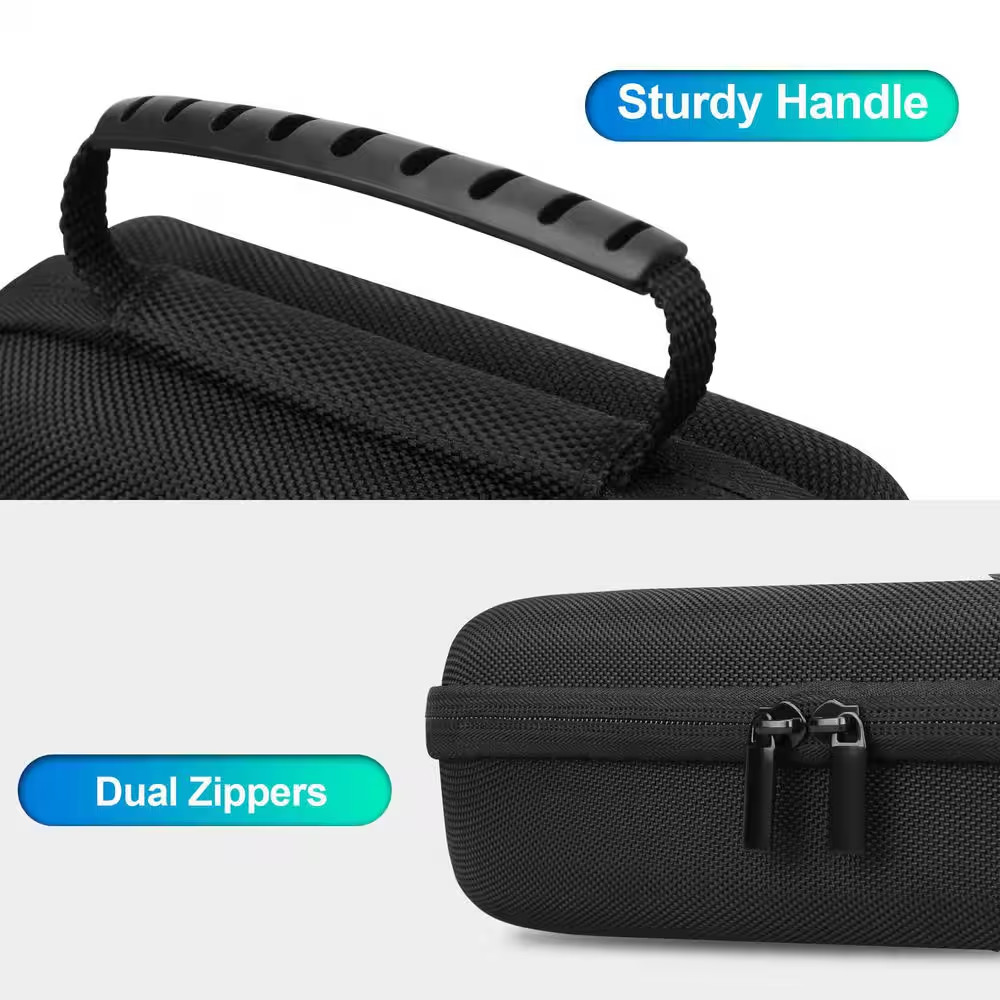 Carrying Case Compatible with Advanced Stud Finder Wall Scanner Black with Mesh