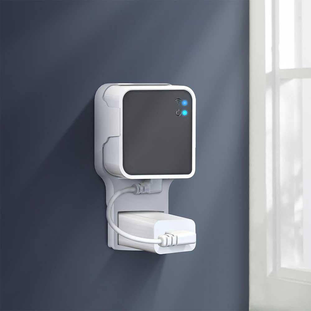 256 GB USB Flash Drive and Wall Mount with Short Cable – Declutter, save Space,