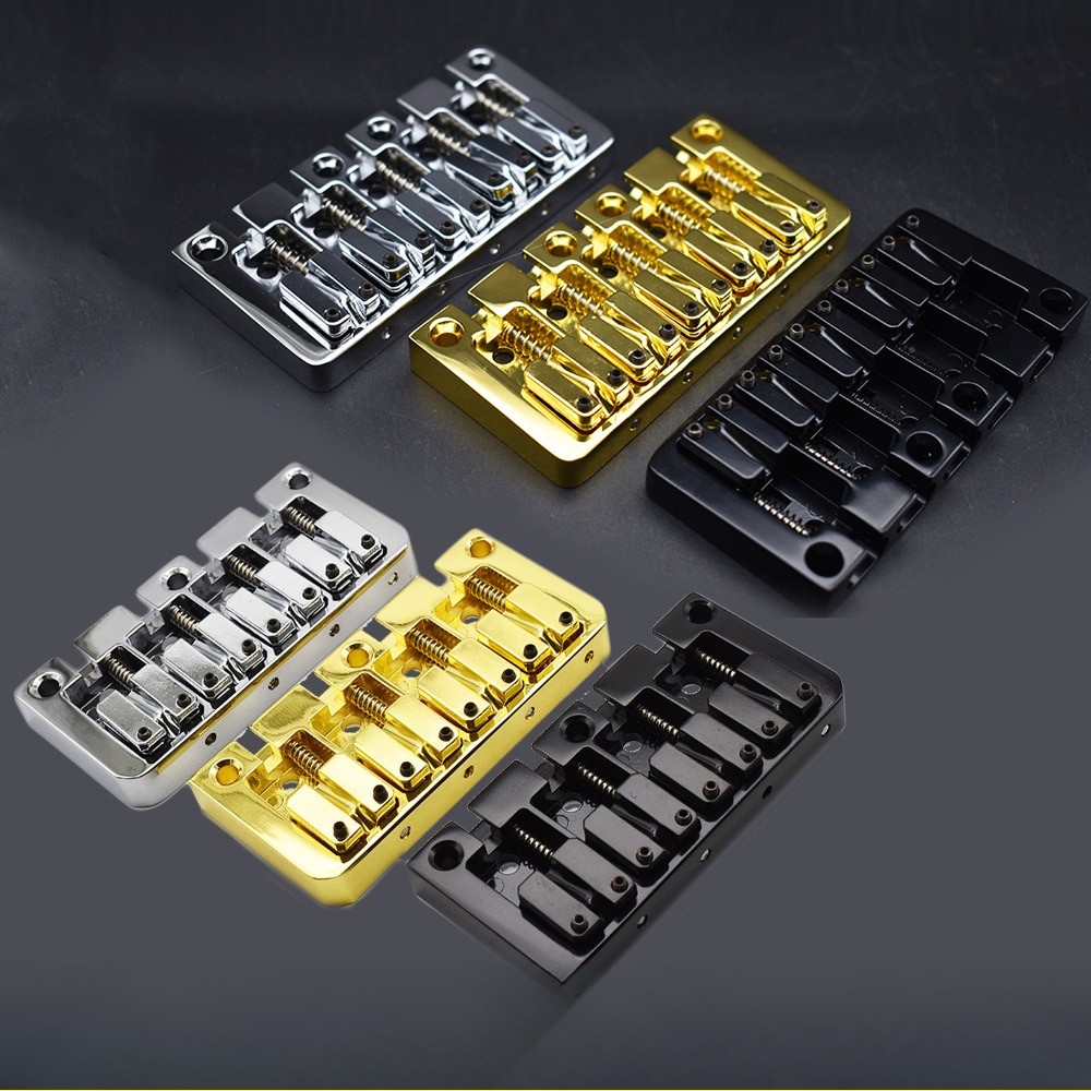 High-end four/five-string bass bridge, bass string plate, reverse bridge