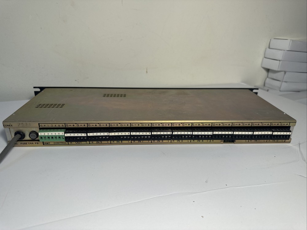 Conex Electro * Systems Analog Audio switcher Router Stereo