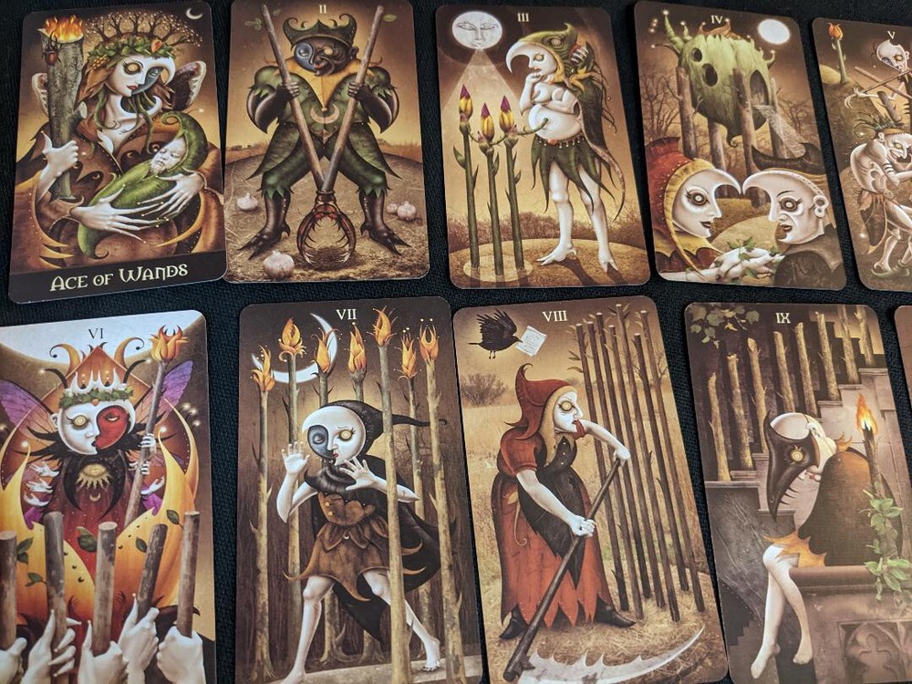Deviant Moon Tarot Deck by Patrick Valenza