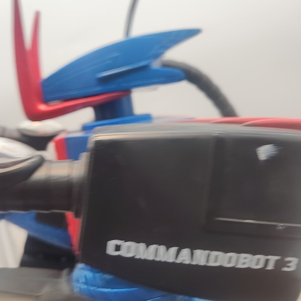 Commandobot 3 Remote Control Robot Untested, No Remote [D6]