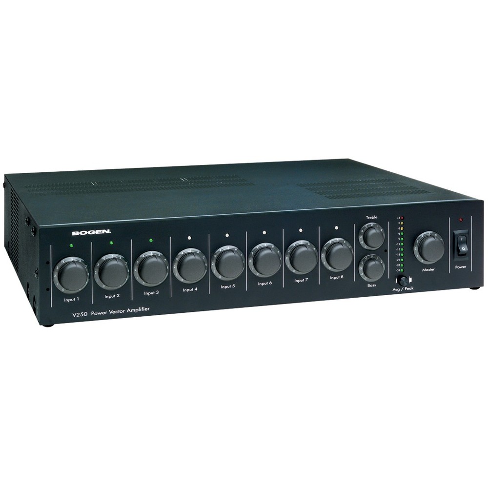 Bogen Power Vector V100 Amplifier - 100 W RMS - Black (V100)