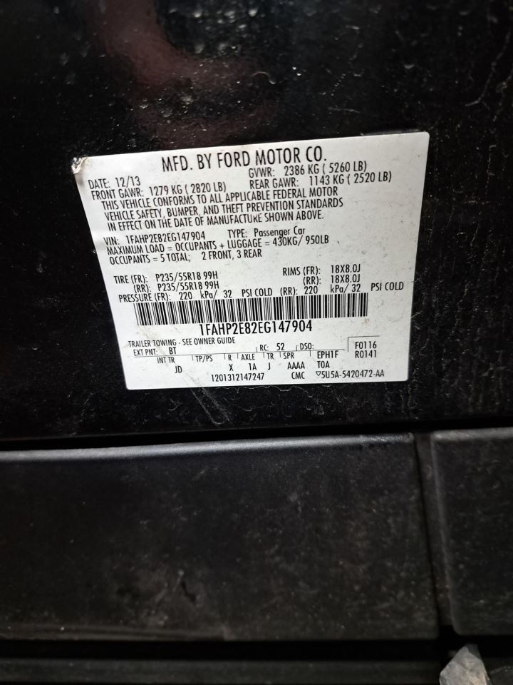 2014 Taurus Camera/Projector Sku#4371800