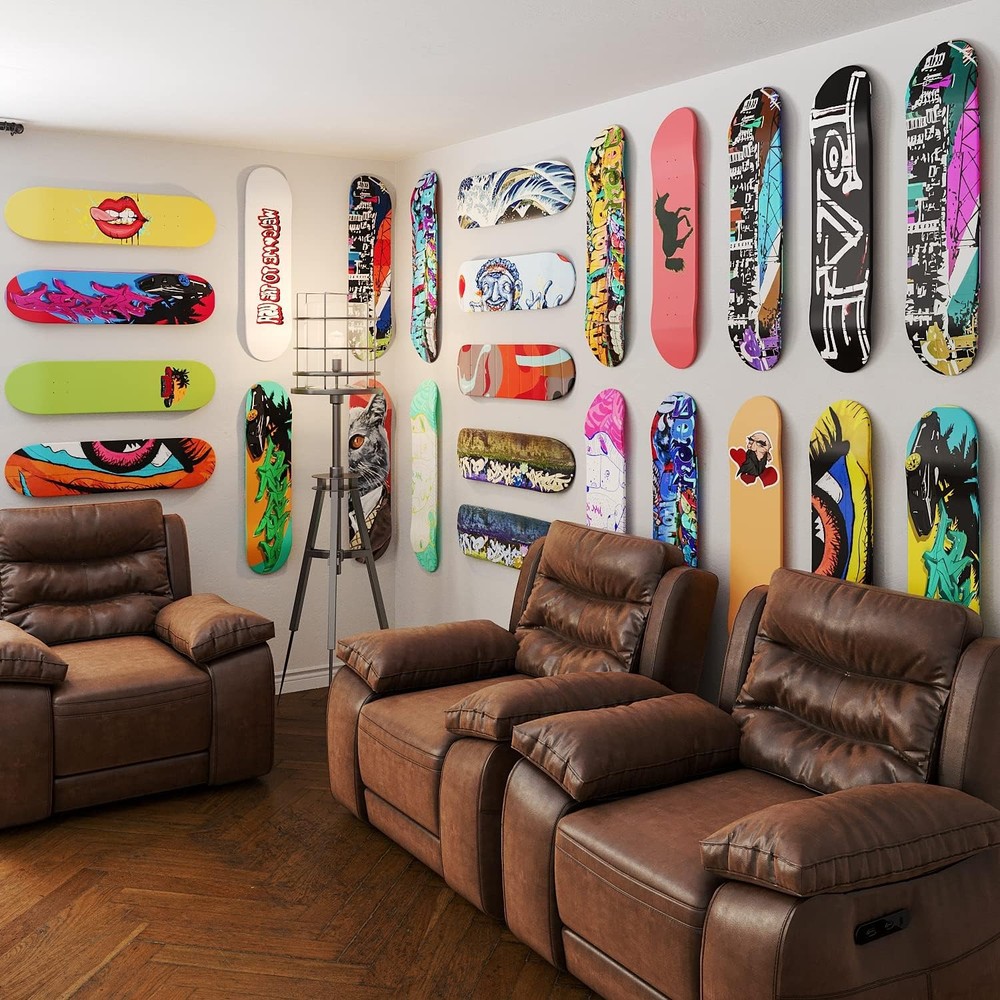 Skateboard Deck Display Wall Mount,Skate Deck Display Wall Mount for Skate