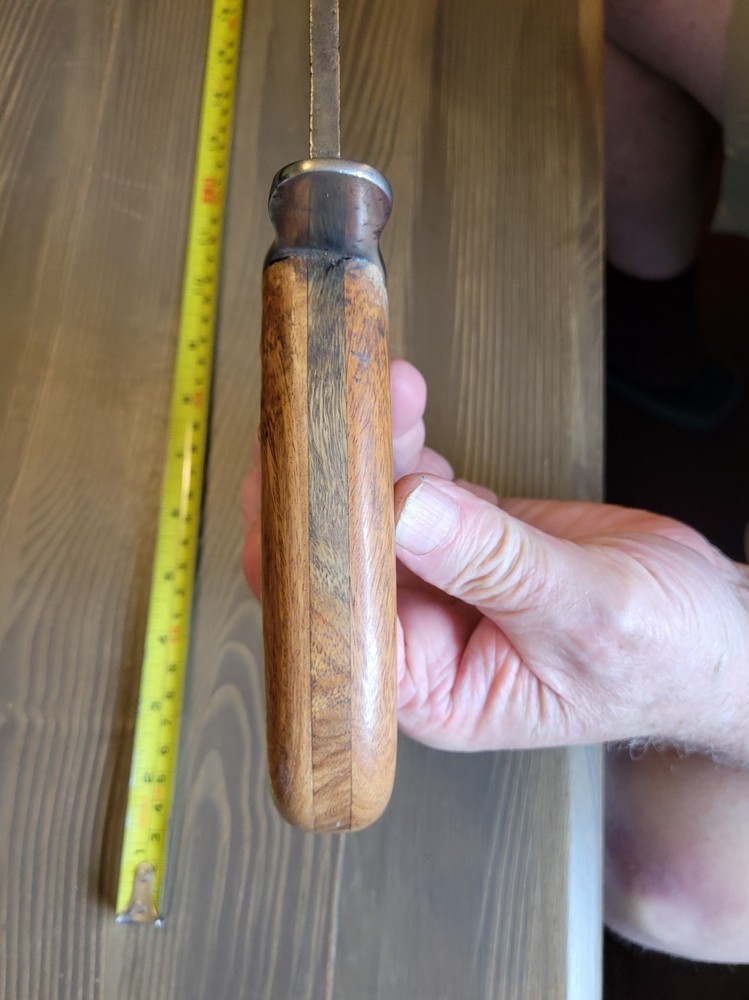 Modified WWI Bolo Dated 1909 w/Custom Sheath