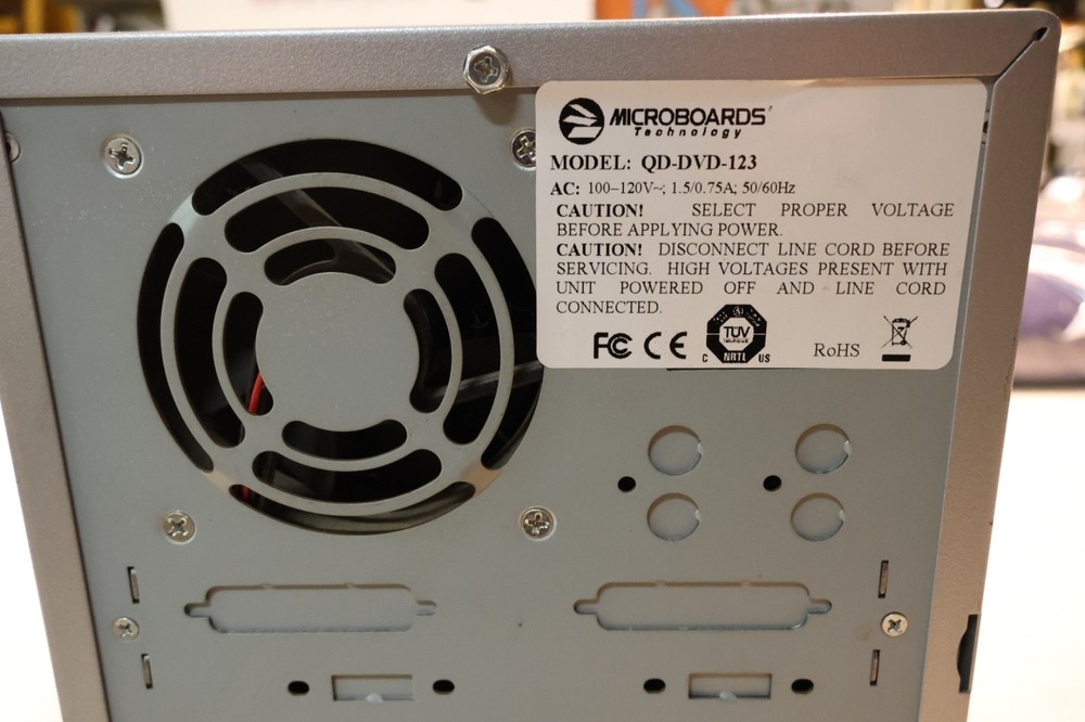 MicroBoards QD-DVD-123-03 CD/DVD Duplicator
