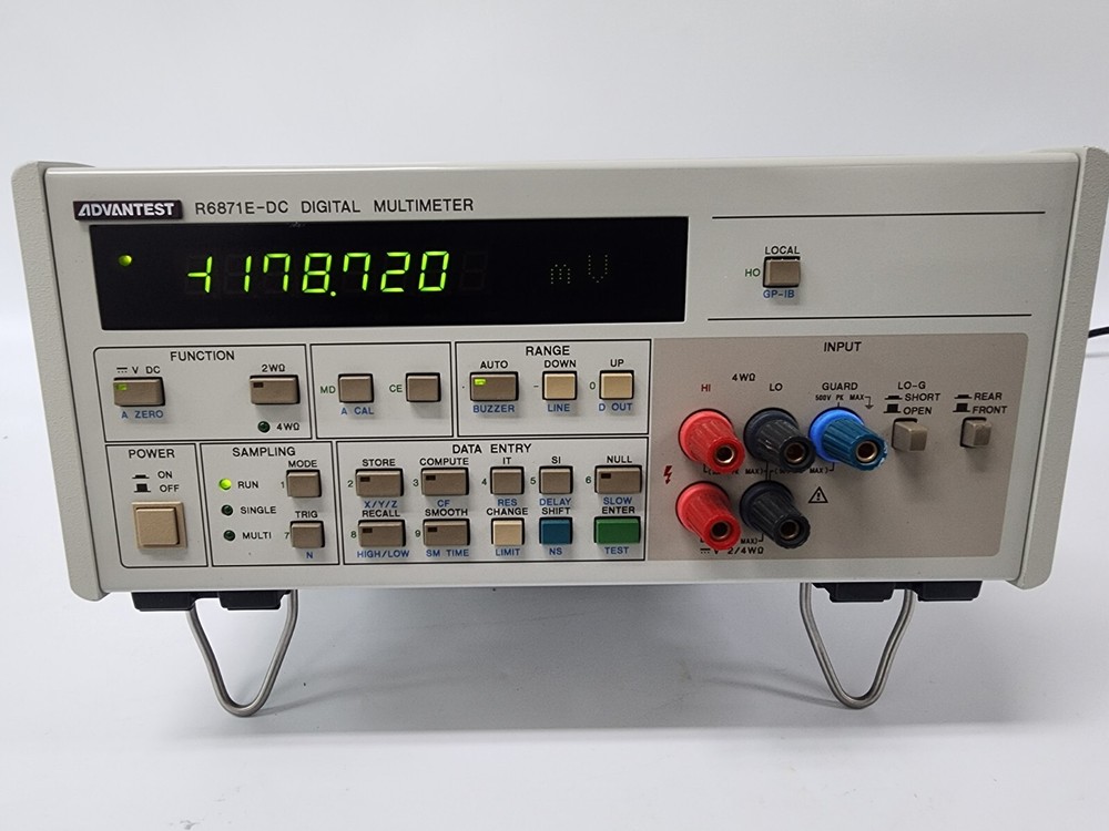 Advantest R6871E-DC Digital Multimeter