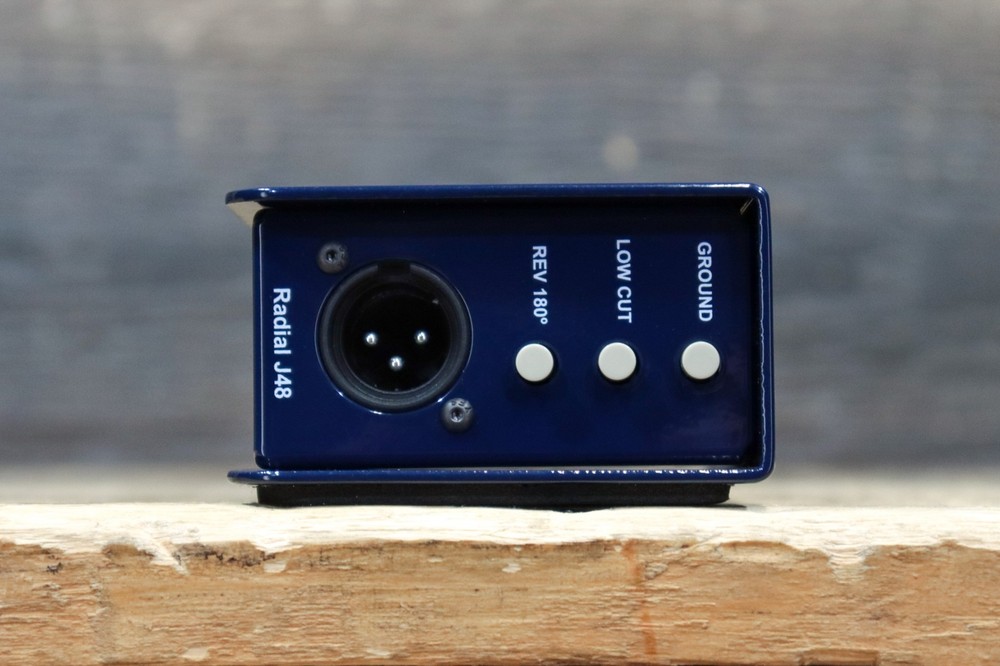 Radial Engineering J48 Single-Channel 48V Phantom Powered Active Direct Box