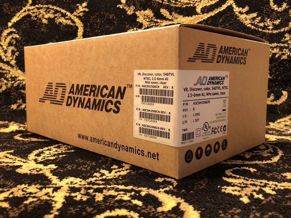 American Dynamics ADCDH2506CN Security Surveillance Camera